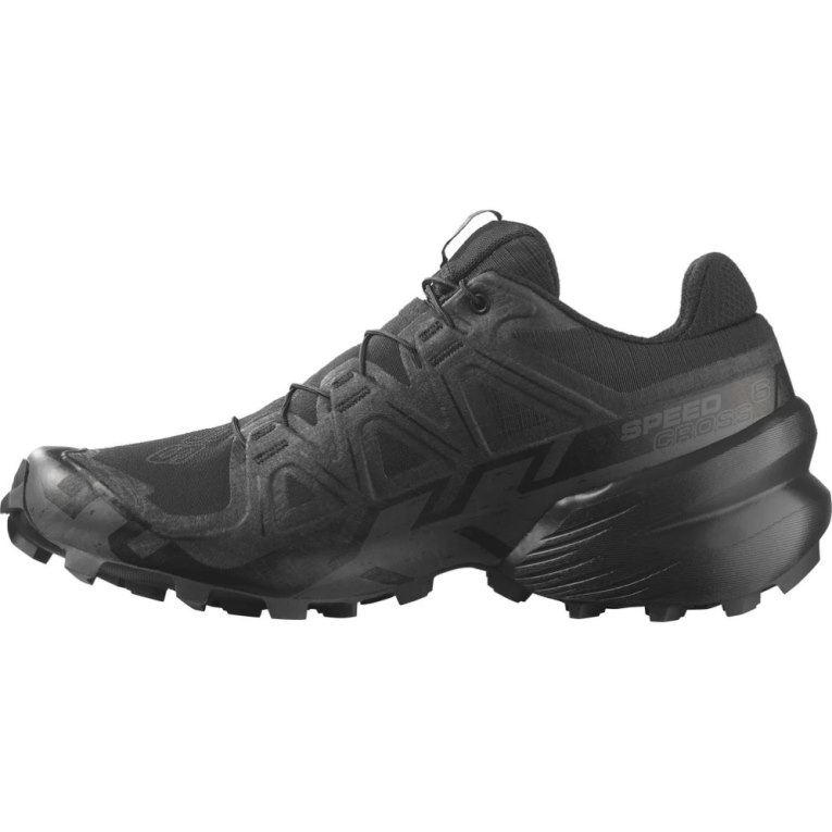 Black Salomon Speedcross 6 Women's Trail Running Shoes | IE QP3870